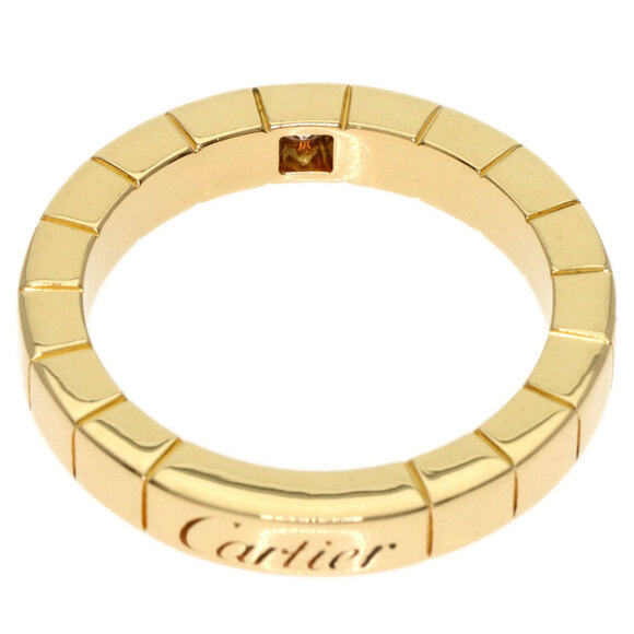 CARTIER 18k Gold Diamond Lanier Ring #48 - Picture 4 of 10